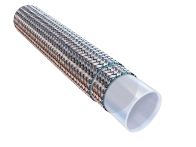 Smooth Bore PTFE Double Braided SS