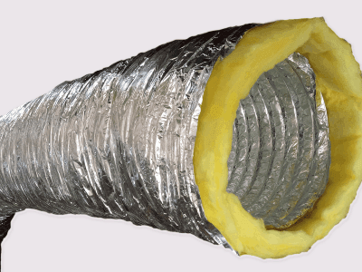 ALUMINIUM FOIL HOSE WITH INSULATION